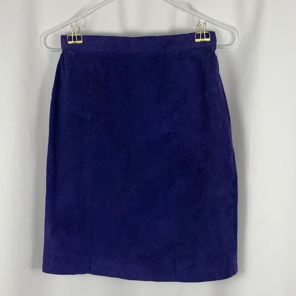 Tango Suede pencil miniskirt 9/10